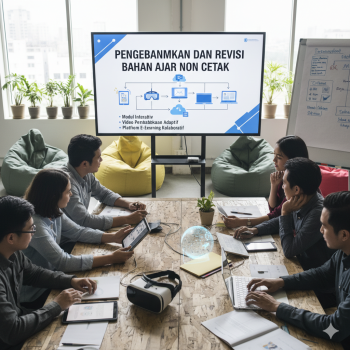 Pengembangan Dan Revisi Bahan Ajar Non Cetak