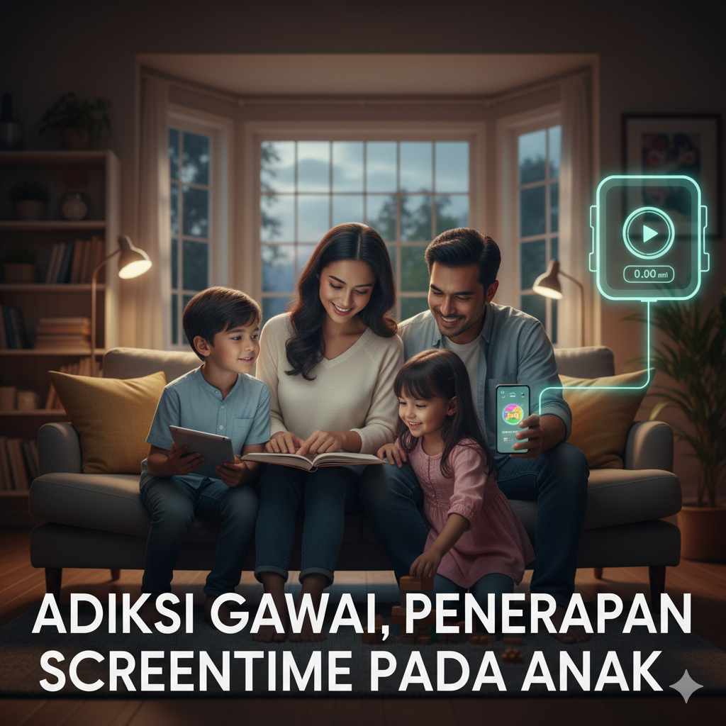 Fenomena Sosial: Adiksi Gawai, Penerapan Screentime Pada Anak