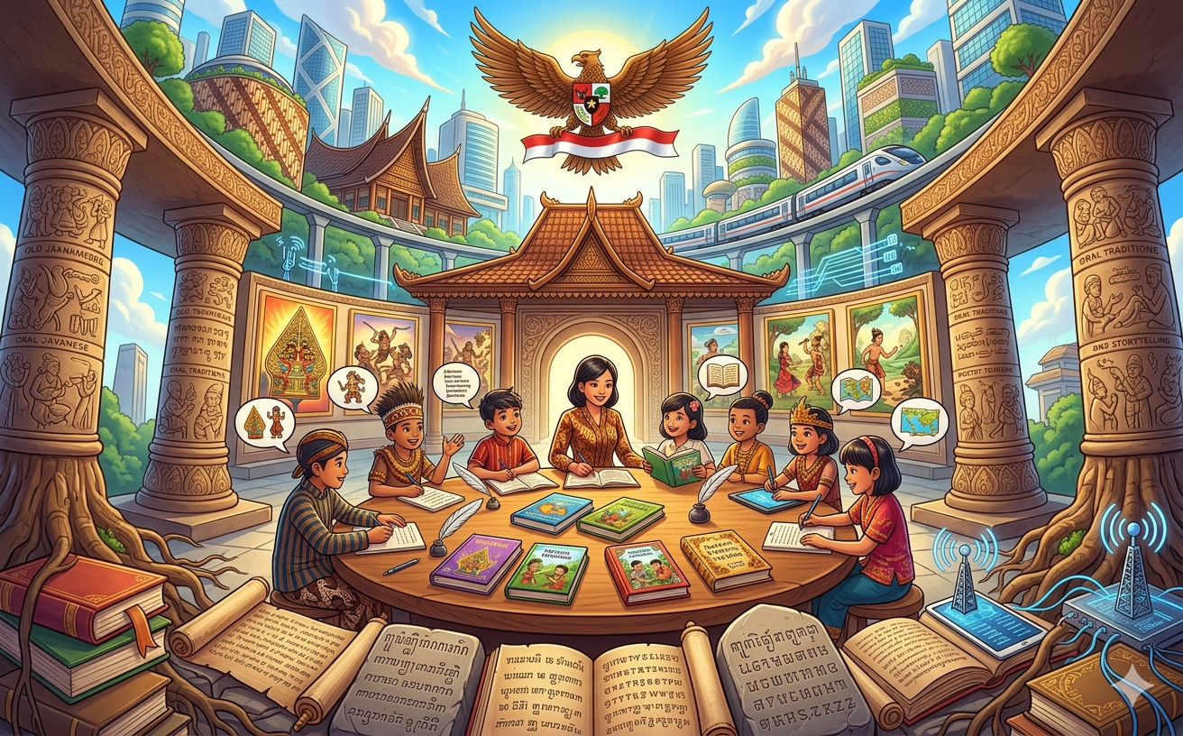 Fondasi Peradaban: Pembelajaran Bahasa dan Sastra Indonesia di Sekolah Dasar