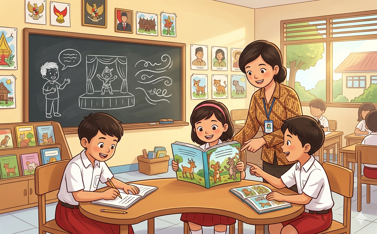 Pembelajaran Bahasa Dan Sastra Di Sekolah Dasar