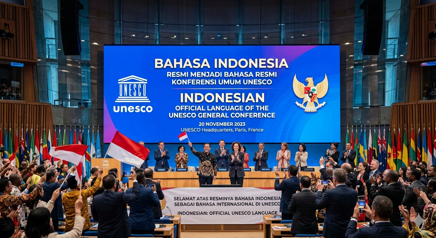 Dari Lokal ke Global: Bahasa Indonesia resmi jadi Bahasa Internasional
